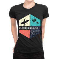 Siargao Island Surfing-5zqfu Ladies Fitted T-shirt | Artistshot