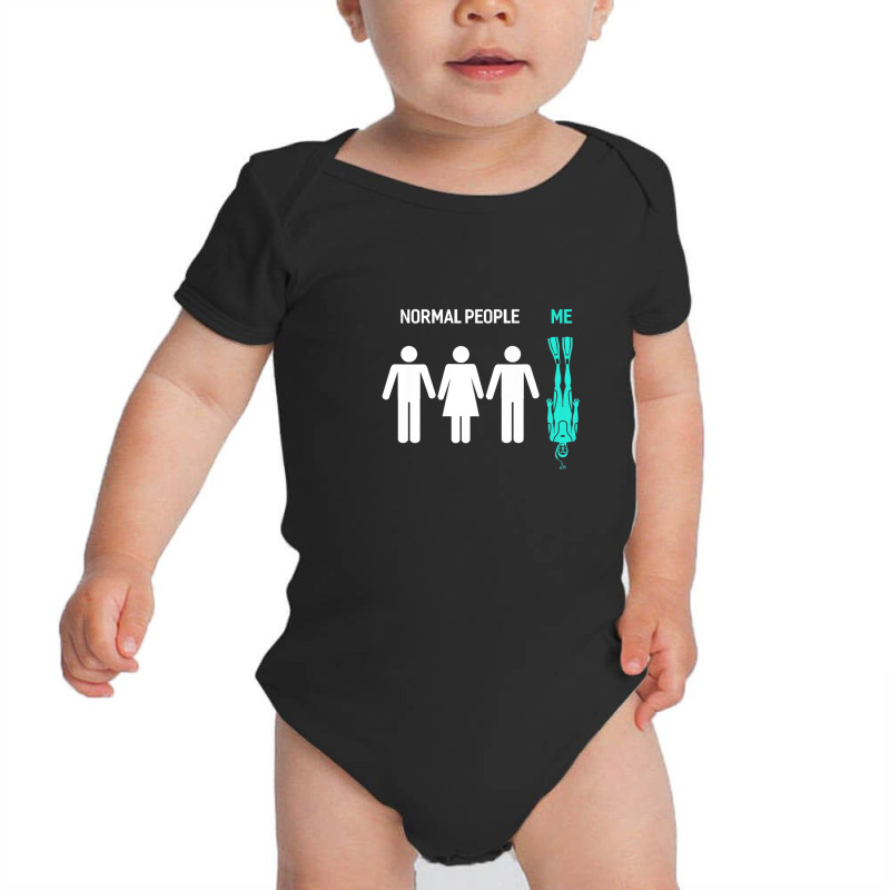 Normal People Me Scuba Diving Scuba Diving Baby Bodysuit by sulzvelundv | Artistshot