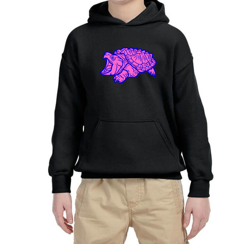 Alligator Snapping Turtle - Reptile - Wildlife - Animals Youth Hoodie | Artistshot