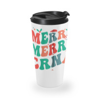 Merry Certified Registered Nurse Anesthetist Christmas Zip Hoodie Travel Mug | Artistshot