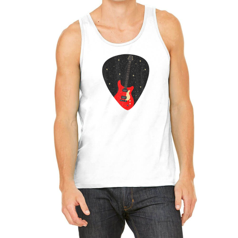 Vintage Music Guitar Pick String Instrument Tank Top | Artistshot