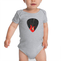 Vintage Music Guitar Pick String Instrument Baby Bodysuit | Artistshot