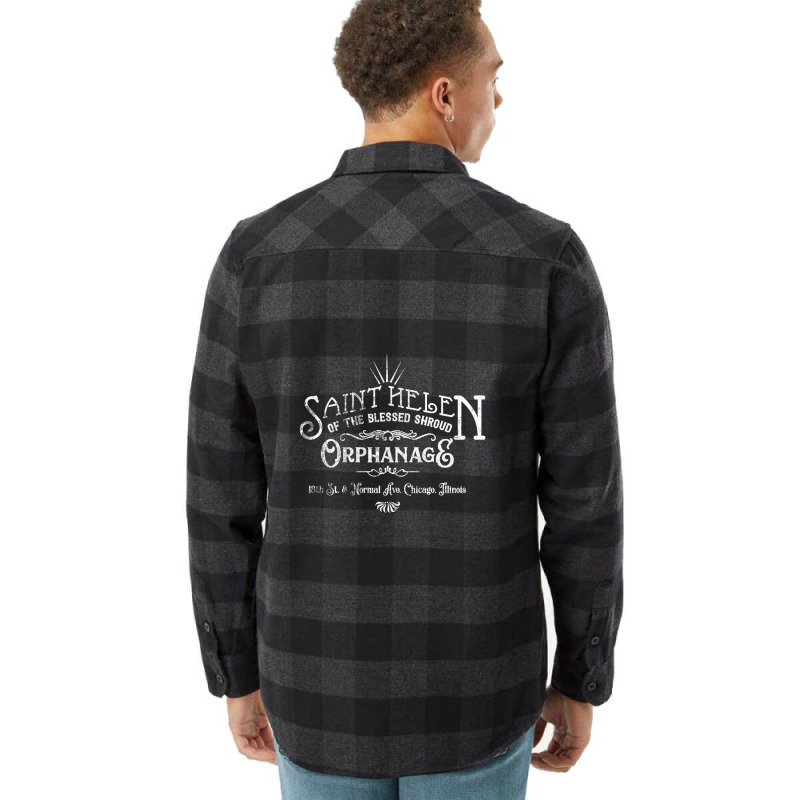 Saint Helen Orphanage - Distressed Flannel Shirt by Crews Micki | Artistshot