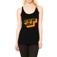 Staten Island Groovy Racerback Tank | Artistshot