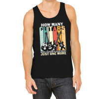 Retro How Many Guitar Just One More Guitarist Instrument Fan Tank Top | Artistshot