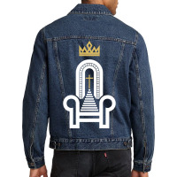 Throne Of The Lord And Savior Jesus Christ. Men Denim Jacket | Artistshot