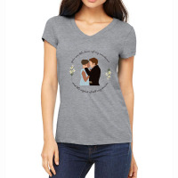 Anthony And Kate Bridgerton Women's V-neck T-shirt | Artistshot