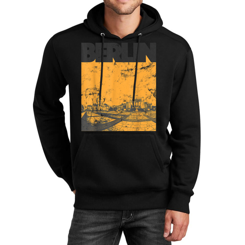 Vintage 70s Style Berlin Germany Unisex Hoodie | Artistshot