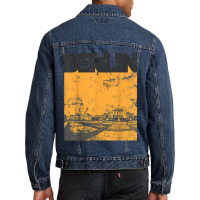 Vintage 70s Style Berlin Germany Men Denim Jacket | Artistshot