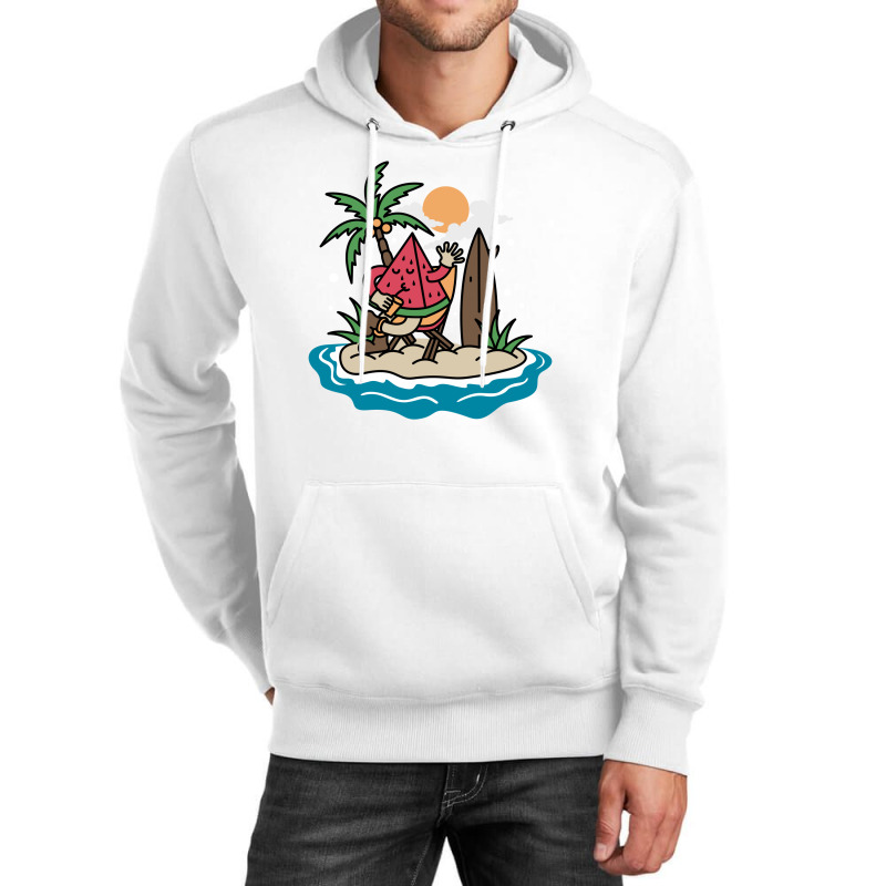 Watermelon Beach Unisex Hoodie | Artistshot