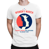 Women's March On Louisiana T-shirt | Artistshot