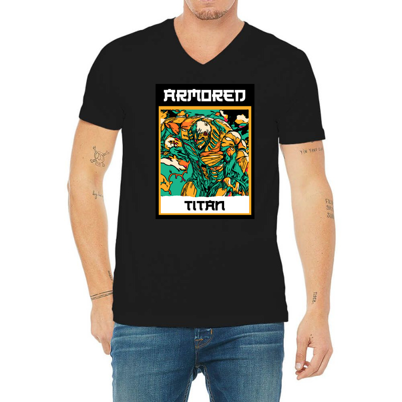 Armored Titan-cbsok V-Neck Tee by oatesorlandoi9eepf | Artistshot