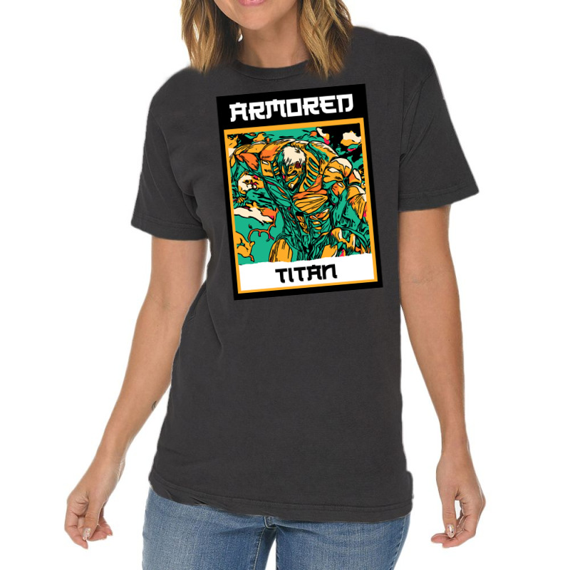 Armored Titan-cbsok Vintage T-Shirt by oatesorlandoi9eepf | Artistshot