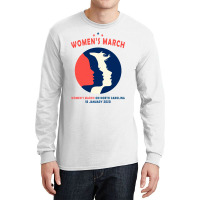 Women's March On North Carolina Long Sleeve Shirts | Artistshot