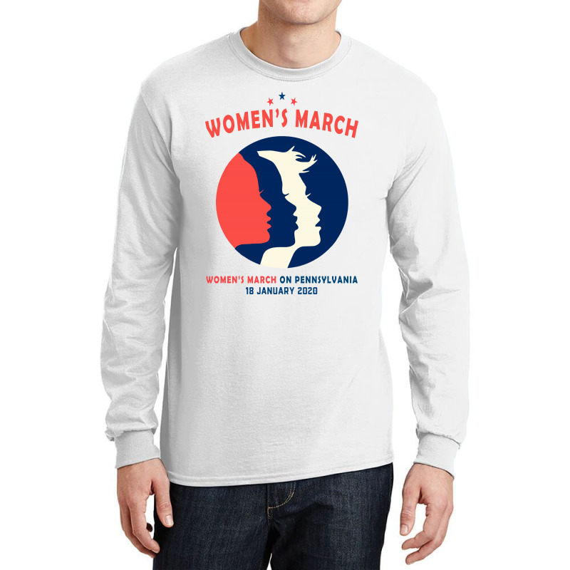 Women's March On Pennsylvania Long Sleeve Shirts | Artistshot