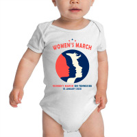 Women's March On Tennessee Baby Bodysuit | Artistshot