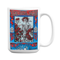 Oxford Grateful Circle Dead 15 Oz Coffee Mug | Artistshot