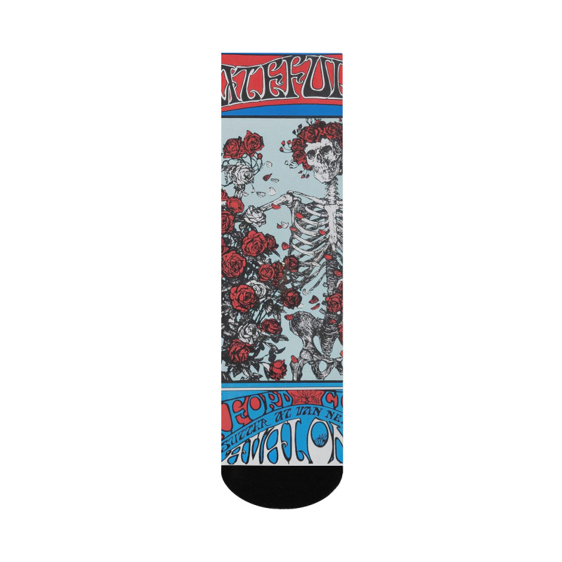 Oxford Grateful Circle Dead Crew Socks | Artistshot