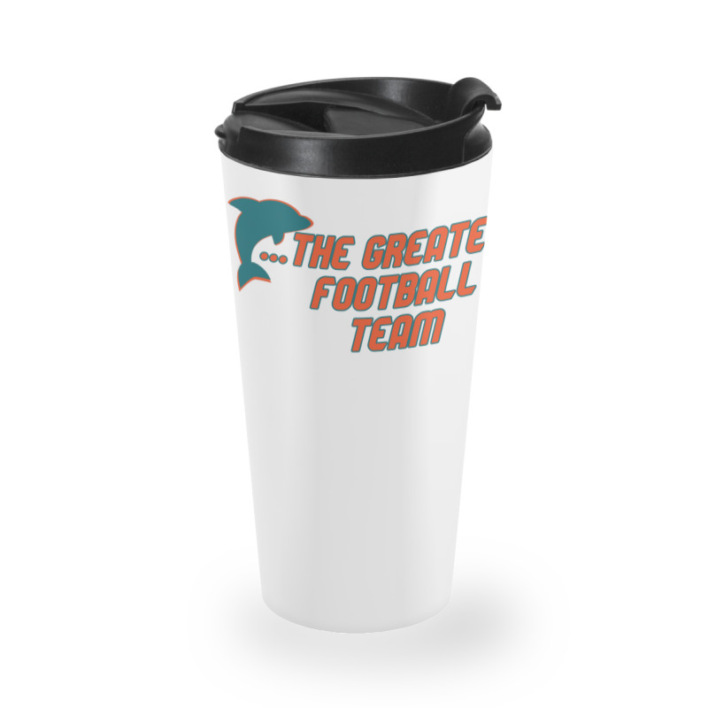 Miami Has The Dolphins 1 Travel Mug | Artistshot