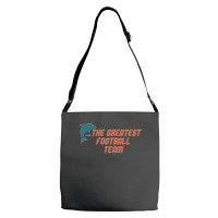 Miami Has The Dolphins 1 Adjustable Strap Totes | Artistshot