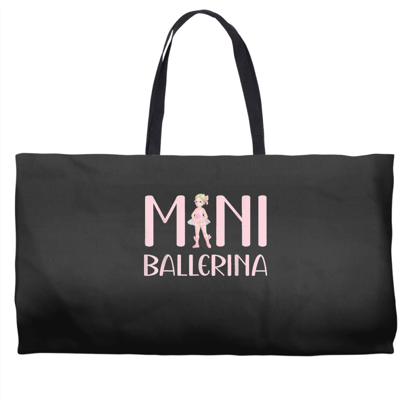 Mini Ballerina Girl Ballet Dancing Kids Dance Cute Dancer Weekender Totes by MICHAELSCOTTREXEL | Artistshot