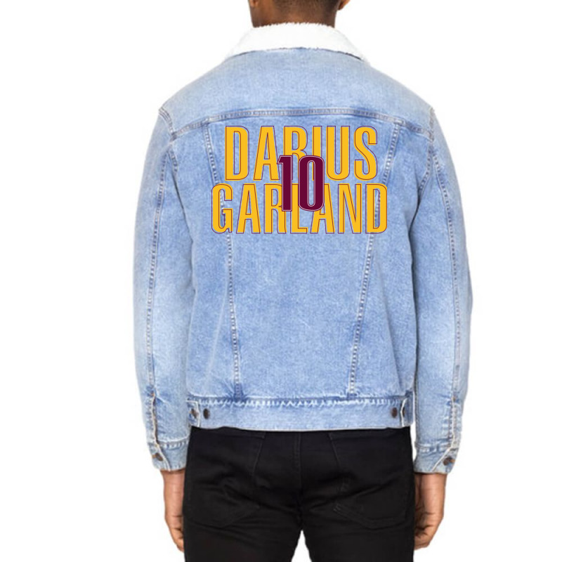 Darius Garland Unisex Sherpa-Lined Denim Jacket by MabellaPennachio | Artistshot