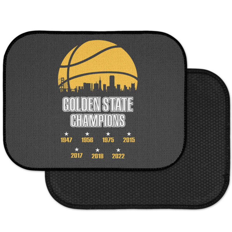 Golden 2022 Basketball For Men Women Warriors Friend Rear Car Mat | Artistshot