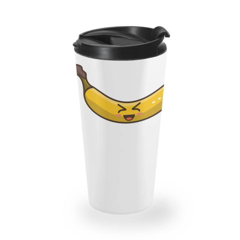 Smile Haha React Banana Travel Mug | Artistshot