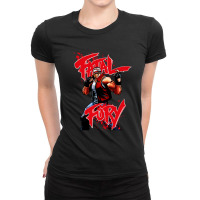 Fatal Fury Ladies Fitted T-shirt | Artistshot