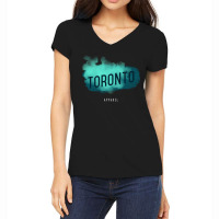 Toronto Ontario Canada Women's V-neck T-shirt | Artistshot