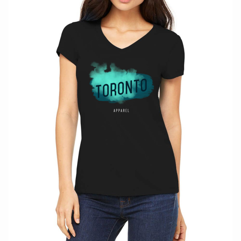 Toronto Ontario Canada Women's V-Neck T-Shirt by ekukaevelsy | Artistshot