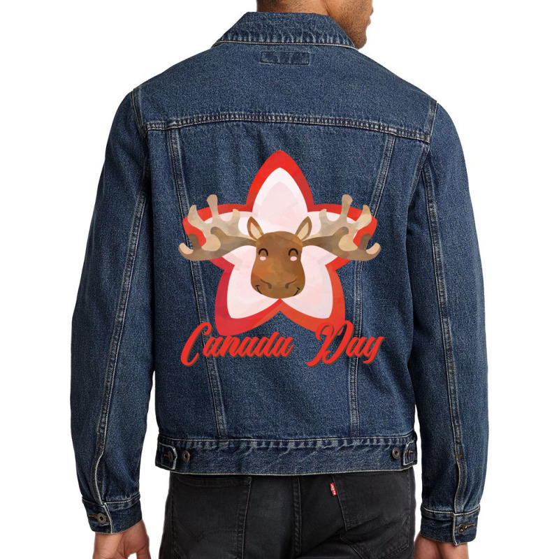 Canada Day Four Men Denim Jacket by JudyRowena | Artistshot