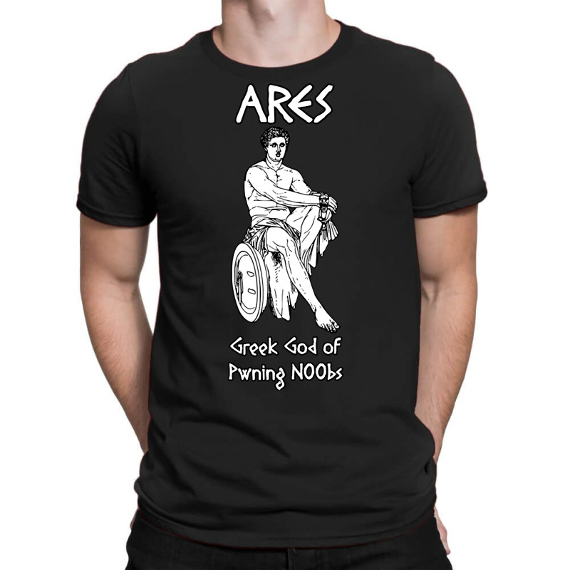 Ares, Greek God Of Pwning N00bs T-Shirt by Mary Hatton | Artistshot