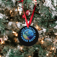 Life Is Better Under Water Marine Biology Scuba Diver Premium Ornament | Artistshot