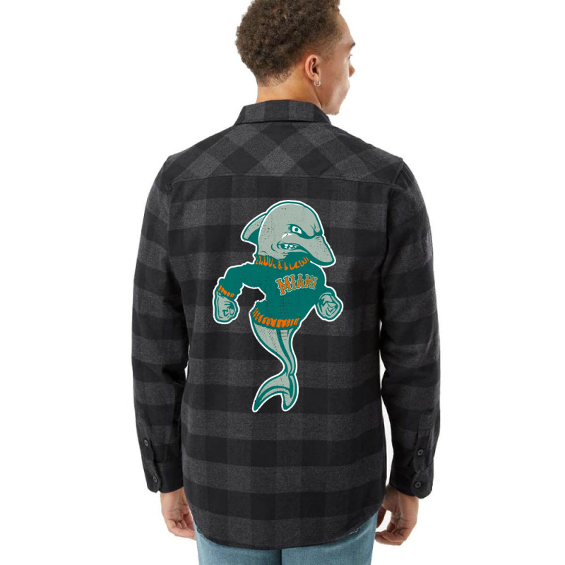 Retro Miami Mascot Original Concept Flannel Shirt | Artistshot