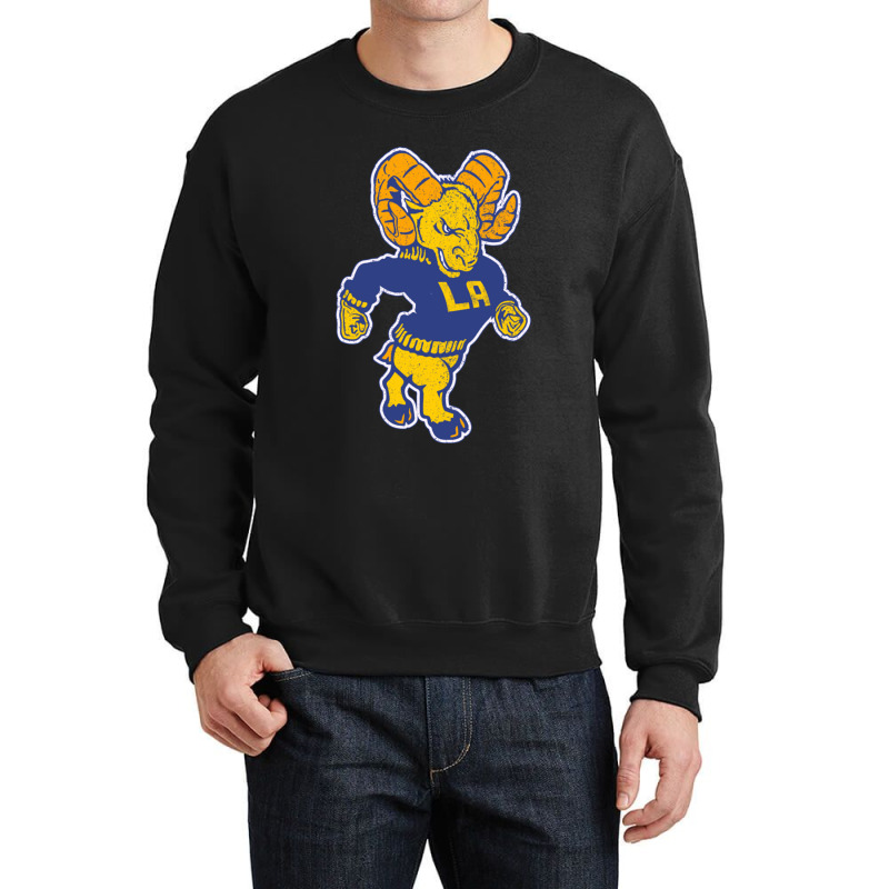 Retro Style Los Angeles Original Concept Mascot Crewneck Sweatshirt | Artistshot