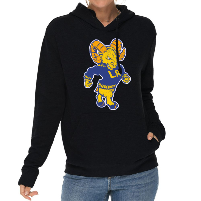 Retro Style Los Angeles Original Concept Mascot Lightweight Hoodie | Artistshot