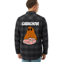 New Jersey Slang Halloween Dry Cured Meat Gabaghoul Gabagool Flannel Shirt | Artistshot