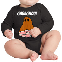 New Jersey Slang Halloween Dry Cured Meat Gabaghoul Gabagool Long Sleeve Baby Bodysuit | Artistshot