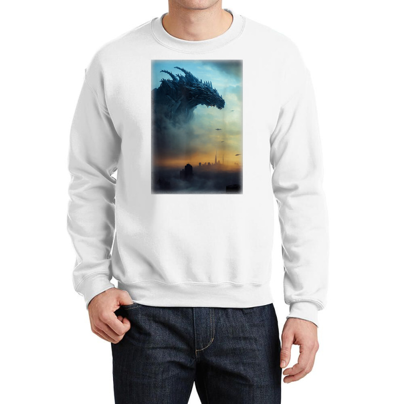 Concept Golem Sci Fi Monster Movie Still Foggy T Shirt Crewneck Sweatshirt | Artistshot