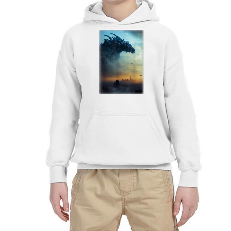 Concept Golem Sci Fi Monster Movie Still Foggy T Shirt Youth Hoodie | Artistshot