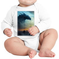 Concept Golem Sci Fi Monster Movie Still Foggy T Shirt Long Sleeve Baby Bodysuit | Artistshot