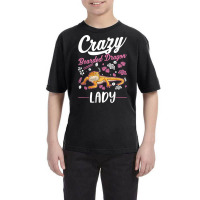 Crazy Bearded Dragon Lady Bearded Dragon Girl T Shirt Youth Tee | Artistshot