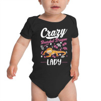 Crazy Bearded Dragon Lady Bearded Dragon Girl T Shirt Baby Bodysuit | Artistshot