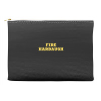 Fire Harbaugh Michigan Wolverine Accessory Pouches | Artistshot