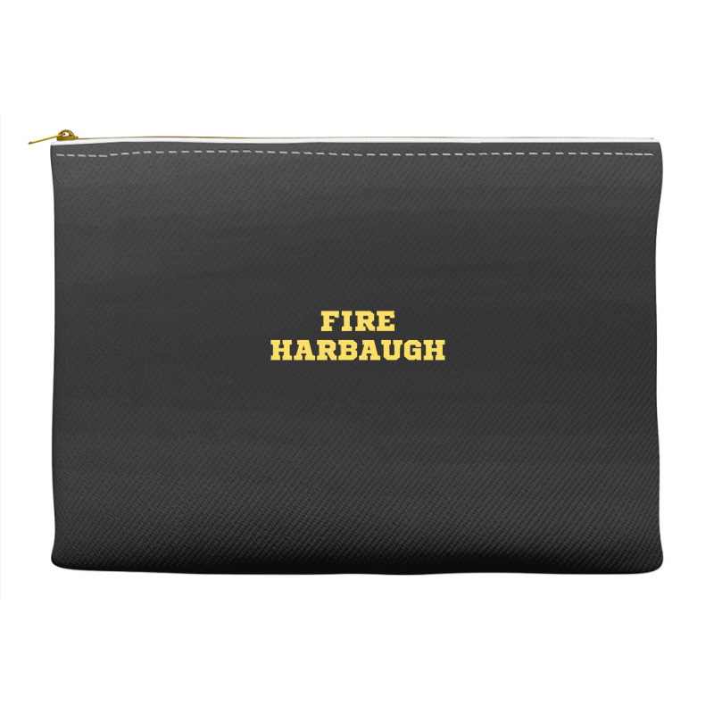 Fire Harbaugh Michigan Wolverine Accessory Pouches | Artistshot