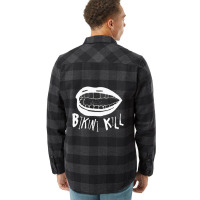 Lips On Bikini Kill Flannel Shirt | Artistshot