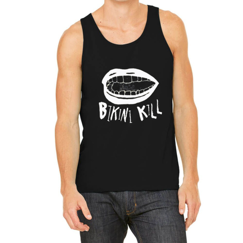 Lips On Bikini Kill Tank Top by RandallMitchell | Artistshot