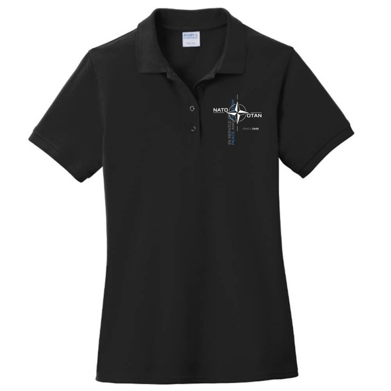 Peace And Freedom Otan Nato Ladies Polo Shirt by CesarRobertoRamirez | Artistshot