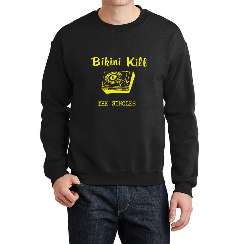 The Singles Of Bikini Kill Crewneck Sweatshirt by RandallMitchell | Artistshot